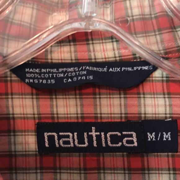 Nautica men’s button down casual shirt size M - Picture 7 of 8